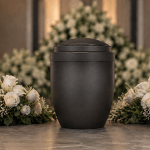 Urna funeraria metálica para artículos funerarios a medida