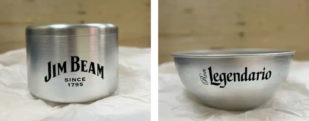 Repujados de metal personalizados para marcas