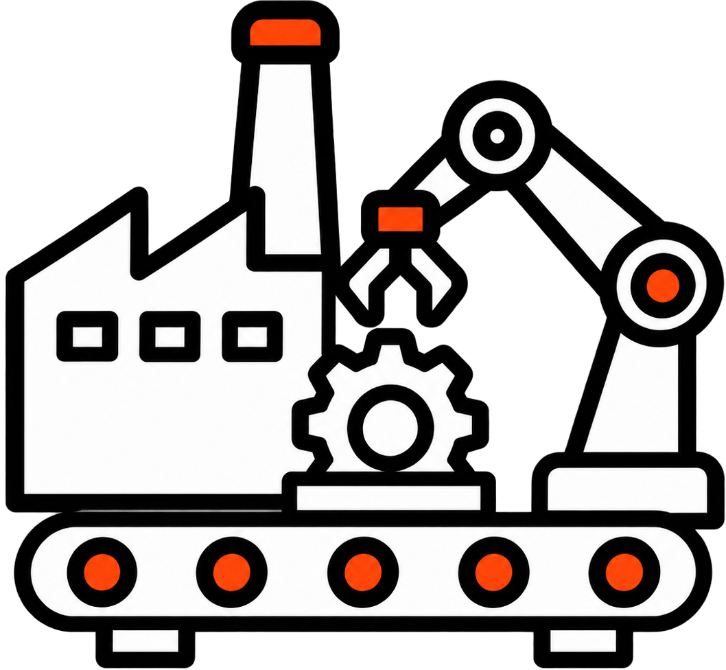 Icono Industria y fabricación
